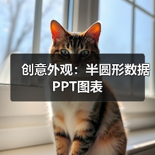 创意外观:半圆形数据PPT图表(图2) 创意外观:半圆形数据PPT图表(图2)
