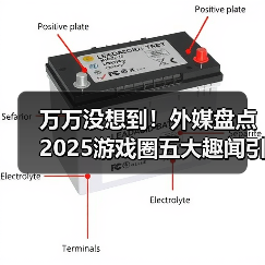万万没想到！外媒盘点2025游戏圈五大趣闻引全网热议！（图2）