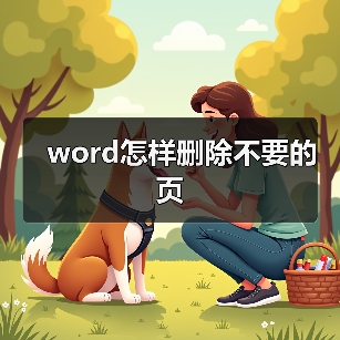 word怎样删除不要的页(图4) word怎样删除不要的页(图4)