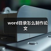 word目录怎么制作论文(图1) word目录怎么制作论文(图1)