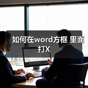 如何在word方框 里面打X(图3) 如何在word方框 里面打X(图3)