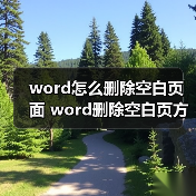 word怎么删除空白页面 word删除空白页方法(图2) word怎么删除空白页面 word删除空白页方法(图2)
