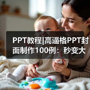 PPT教程|高逼格PPT封面制作100例：秒变大神（图3）