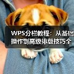 WPS分栏教程:从基础操作到高级排版技巧全解析(图3) WPS分栏教程:从基础操作到高级排版技巧全解析(图3)