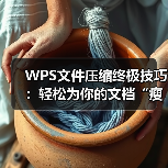 WPS文件压缩终极技巧:轻松为你的文档“瘦身”(图2) WPS文件压缩终极技巧:轻松为你的文档“瘦身”(图2)