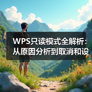 WPS只读模式全解析:从原因分析到取消和设置方法(图2) WPS只读模式全解析:从原因分析到取消和设置方法(图2)