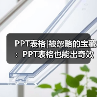 PPT表格|被忽略的宝藏:PPT表格也能出奇效(图2) PPT表格|被忽略的宝藏:PPT表格也能出奇效(图2)