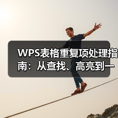 WPS表格重复项处理指南:从查找、高亮到一键删除(图2) WPS表格重复项处理指南:从查找、高亮到一键删除(图2)