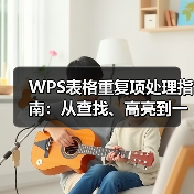 WPS表格重复项处理指南:从查找、高亮到一键删除(图1) WPS表格重复项处理指南:从查找、高亮到一键删除(图1)