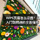 WPS页眉怎么设置?从入门到精通的全面指南(图2) WPS页眉怎么设置?从入门到精通的全面指南(图2)