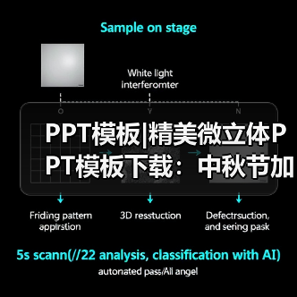 PPT模板|精美微立体PPT模板下载:中秋节加班狗福利(图4) PPT模板|精美微立体PPT模板下载:中秋节加班狗福利(图4)