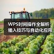 WPS时间操作全解析：插入技巧与自动化应用（图1）