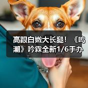 高跟白嫩大长腿！《鸣潮》吟霖全新1/6手办公开（图3）