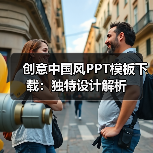 创意中国风PPT模板下载:独特设计解析(图4) 创意中国风PPT模板下载:独特设计解析(图4)