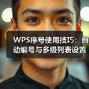 WPS序号使用技巧:自动编号与多级列表设置全解析(图2) WPS序号使用技巧:自动编号与多级列表设置全解析(图2)