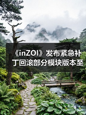《inZOI》发布紧急补丁回滚部分模块版本至10月份(图3) 《inZOI》发布紧急补丁回滚部分模块版本至10月份(图3)