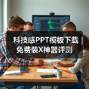 科技感PPT模板下载 | 免费装X神器评测（图4）