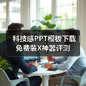 科技感PPT模板下载 | 免费装X神器评测（图2）