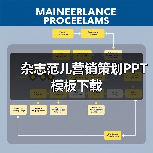 杂志范儿营销策划PPT模板下载(图2) 杂志范儿营销策划PPT模板下载(图2)