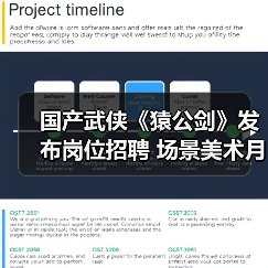 国产武侠《猿公剑》发布岗位招聘 场景美术月薪过万!(图3) 国产武侠《猿公剑》发布岗位招聘 场景美术月薪过万!(图3)