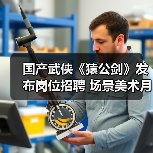 国产武侠《猿公剑》发布岗位招聘 场景美术月薪过万!(图1) 国产武侠《猿公剑》发布岗位招聘 场景美术月薪过万!(图1)