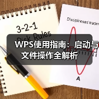 WPS使用指南:启动与文件操作全解析(图1) WPS使用指南:启动与文件操作全解析(图1)