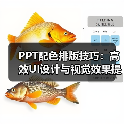 PPT配色排版技巧：高效UI设计与视觉效果提升（图1）