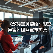 《数码宝贝物语：时空异客》团队宣布扩张！未来新作开发将提速（图1）