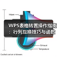 WPS表格转置操作指南:行列互换技巧与函数应用(图2) WPS表格转置操作指南:行列互换技巧与函数应用(图2)