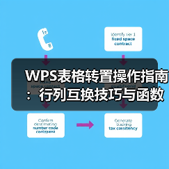 WPS表格转置操作指南:行列互换技巧与函数应用(图3) WPS表格转置操作指南:行列互换技巧与函数应用(图3)