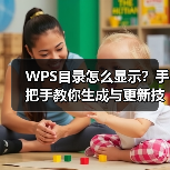 WPS目录怎么显示?手把手教你生成与更新技巧(图4) WPS目录怎么显示?手把手教你生成与更新技巧(图4)