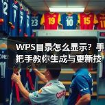 WPS目录怎么显示?手把手教你生成与更新技巧(图3) WPS目录怎么显示?手把手教你生成与更新技巧(图3)