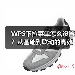 WPS下拉菜单怎么设置？从基础到联动的高效技巧（图4）