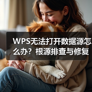 WPS无法打开数据源怎么办？根源排查与修复全攻略（图2）