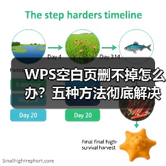 WPS空白页删不掉怎么办?五种方法彻底解决多余页面问题(图1) WPS空白页删不掉怎么办?五种方法彻底解决多余页面问题(图1)