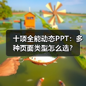 十项全能动态PPT:多种页面类型怎么选?(图1) 十项全能动态PPT:多种页面类型怎么选?(图1)