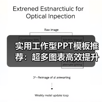 实用工作型PPT模板推荐：超多图表高效提升工作效率（图1）