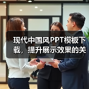 现代中国风PPT模板下载,提升展示效果的关键(图3) 现代中国风PPT模板下载,提升展示效果的关键(图3)