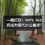 一网打尽!WPS 365如何成为现代办公首选?(图1) 一网打尽!WPS 365如何成为现代办公首选?(图1)