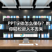 PPT字体怎么保存？教你轻松嵌入不丢失（图3）