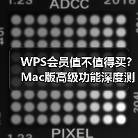 WPS会员值不值得买?Mac版高级功能深度测评(图3) WPS会员值不值得买?Mac版高级功能深度测评(图3)