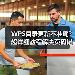 WPS目录更新不准确？超详细教程解决页码错位、内容缺失问题（图2）
