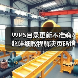 WPS目录更新不准确？超详细教程解决页码错位、内容缺失问题（图4）