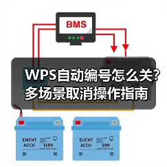 WPS自动编号怎么关？多场景取消操作指南（图2）