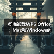 彻底卸载WPS Office：Mac和Windows的正确方法（图4）