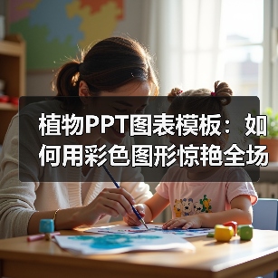 植物PPT图表模板：如何用彩色图形惊艳全场？（图2）