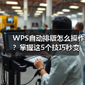 WPS自动排版怎么操作？掌握这5个技巧秒变专业文档（图2）