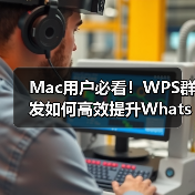 Mac用户必看！WPS群发如何高效提升WhatsApp营销转化率？（图2）
