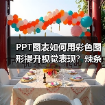 PPT图表如何用彩色图形提升视觉表现？辣条都不换的价值（图3）