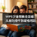 WPS字体替换全攻略：从基础操作到疑难问题解决（图2）